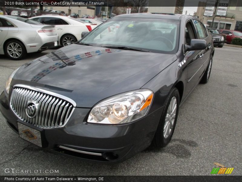 Cyber Gray Metallic / Titanium 2010 Buick Lucerne CXL