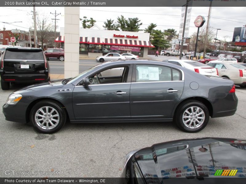 Cyber Gray Metallic / Titanium 2010 Buick Lucerne CXL