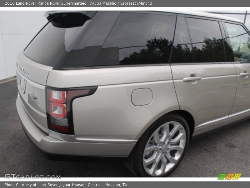 Aruba Metallic / Espresso/Almond 2016 Land Rover Range Rover Supercharged