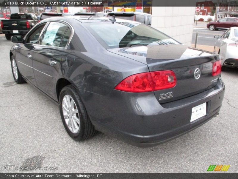 Cyber Gray Metallic / Titanium 2010 Buick Lucerne CXL