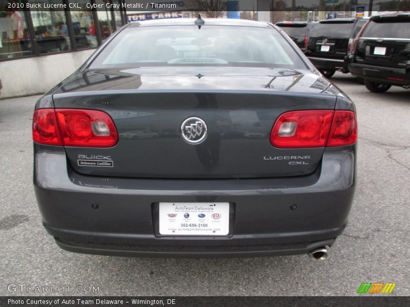 Cyber Gray Metallic / Titanium 2010 Buick Lucerne CXL