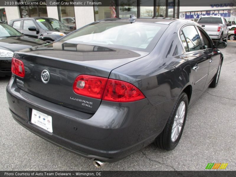 Cyber Gray Metallic / Titanium 2010 Buick Lucerne CXL