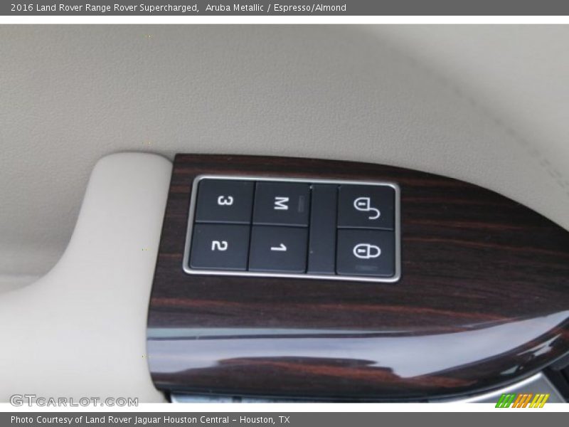 Aruba Metallic / Espresso/Almond 2016 Land Rover Range Rover Supercharged