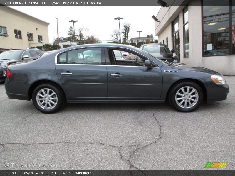 Cyber Gray Metallic / Titanium 2010 Buick Lucerne CXL