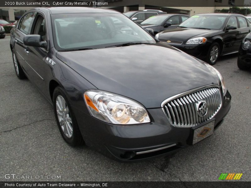 Cyber Gray Metallic / Titanium 2010 Buick Lucerne CXL
