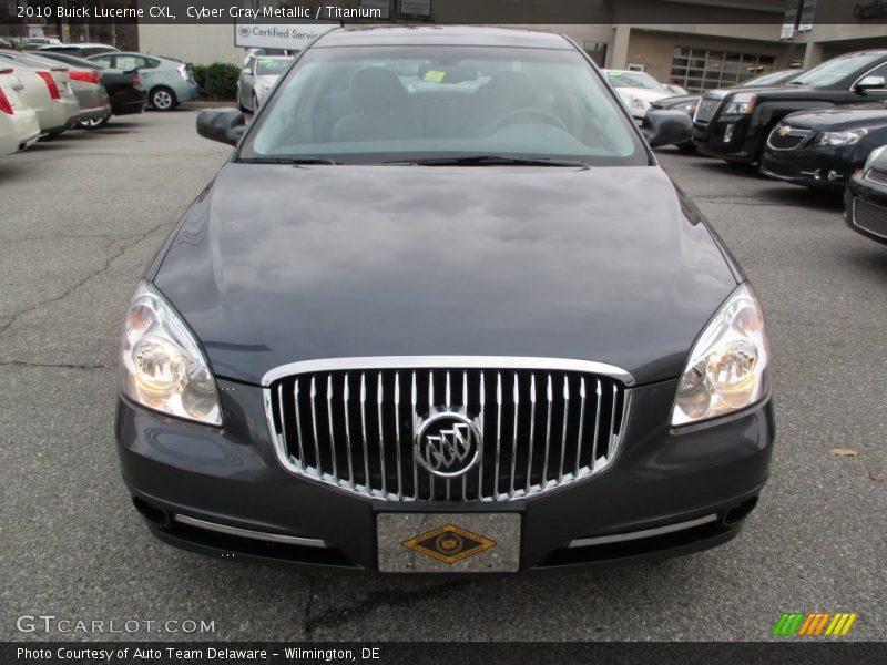 Cyber Gray Metallic / Titanium 2010 Buick Lucerne CXL