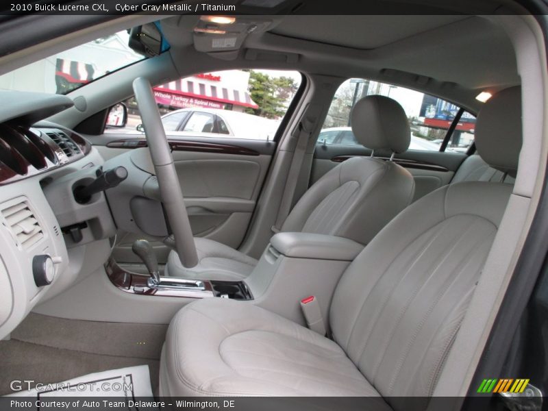 Cyber Gray Metallic / Titanium 2010 Buick Lucerne CXL