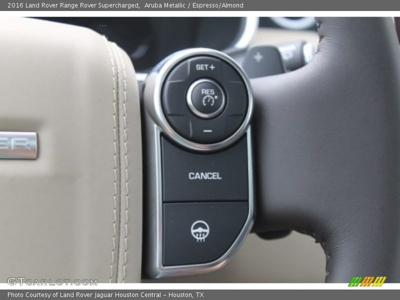 Aruba Metallic / Espresso/Almond 2016 Land Rover Range Rover Supercharged