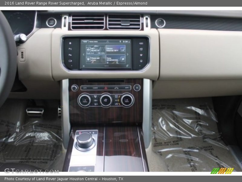 Aruba Metallic / Espresso/Almond 2016 Land Rover Range Rover Supercharged