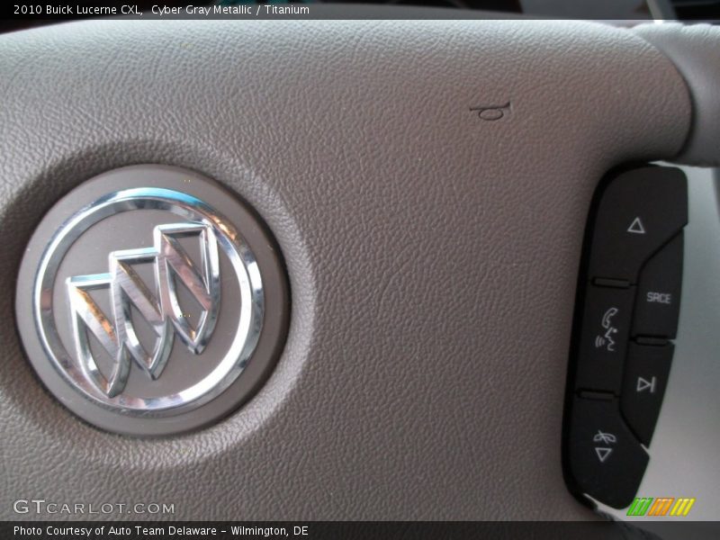 Cyber Gray Metallic / Titanium 2010 Buick Lucerne CXL