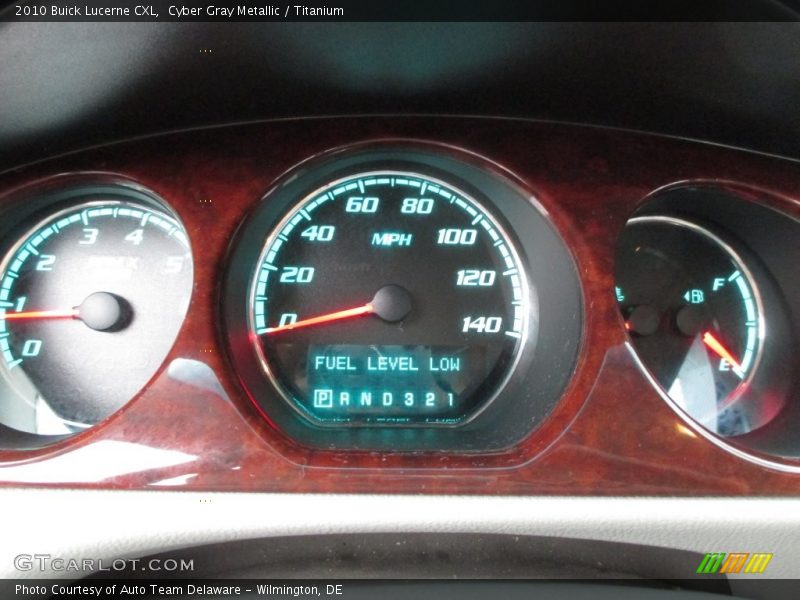Cyber Gray Metallic / Titanium 2010 Buick Lucerne CXL