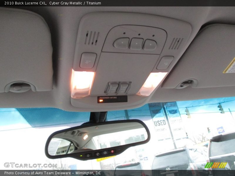Cyber Gray Metallic / Titanium 2010 Buick Lucerne CXL