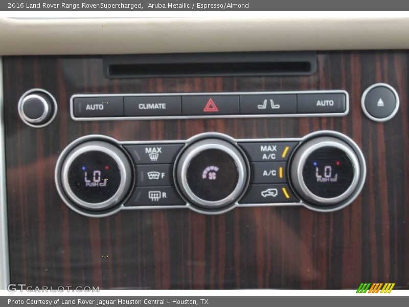 Aruba Metallic / Espresso/Almond 2016 Land Rover Range Rover Supercharged
