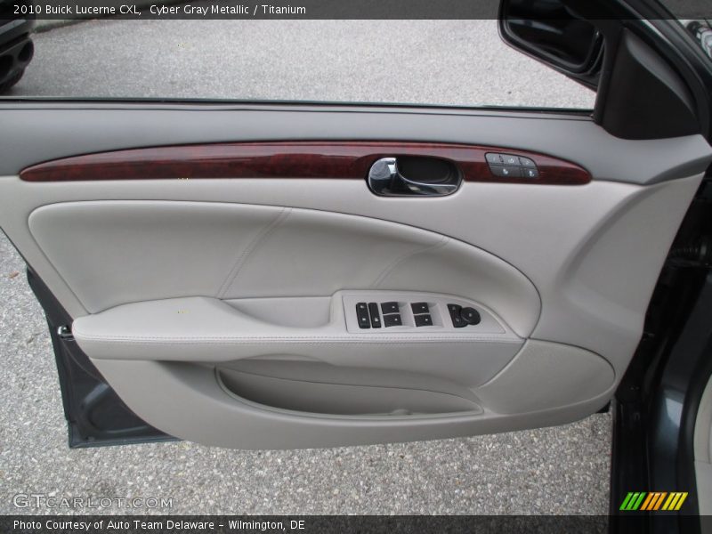 Cyber Gray Metallic / Titanium 2010 Buick Lucerne CXL