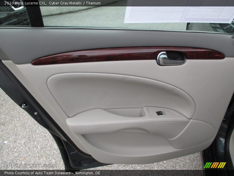 Cyber Gray Metallic / Titanium 2010 Buick Lucerne CXL