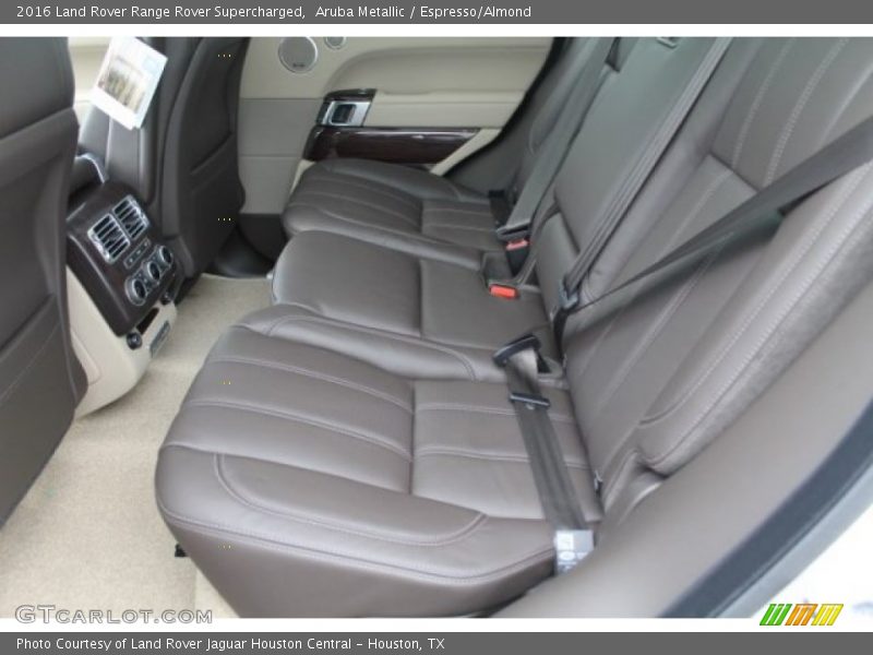 Aruba Metallic / Espresso/Almond 2016 Land Rover Range Rover Supercharged