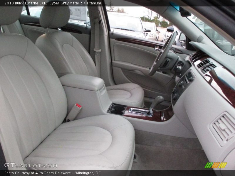 Cyber Gray Metallic / Titanium 2010 Buick Lucerne CXL