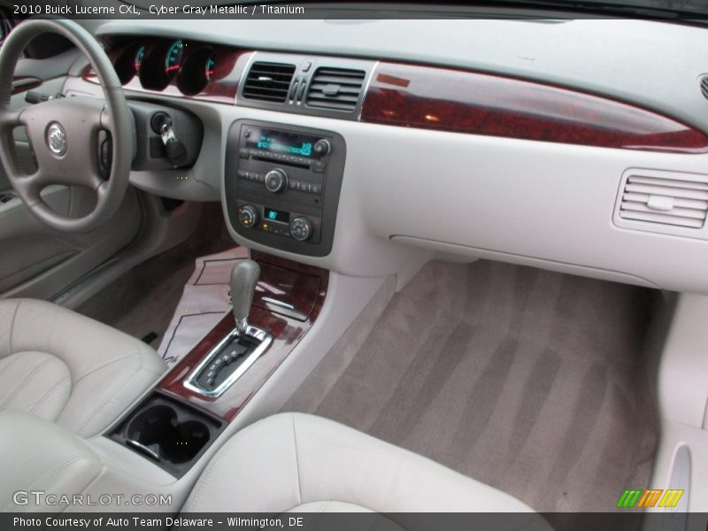 Cyber Gray Metallic / Titanium 2010 Buick Lucerne CXL