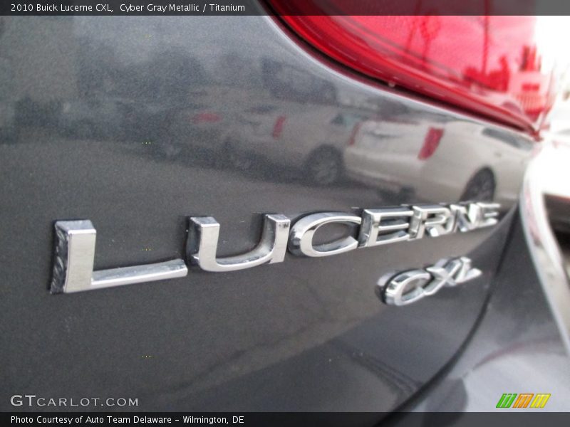 Cyber Gray Metallic / Titanium 2010 Buick Lucerne CXL