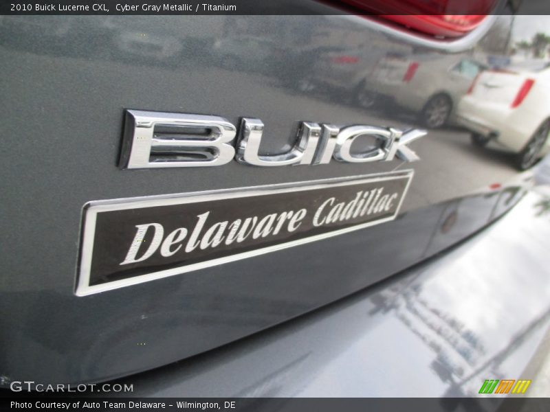 Cyber Gray Metallic / Titanium 2010 Buick Lucerne CXL