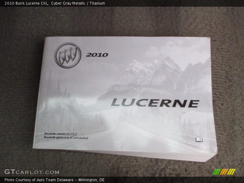Cyber Gray Metallic / Titanium 2010 Buick Lucerne CXL