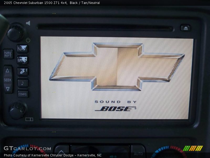 Black / Tan/Neutral 2005 Chevrolet Suburban 1500 Z71 4x4
