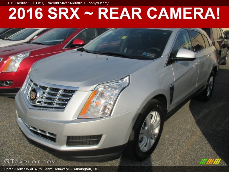 Radiant Silver Metallic / Ebony/Ebony 2016 Cadillac SRX FWD