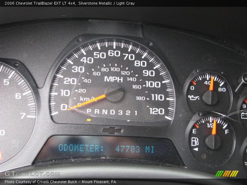 Silverstone Metallic / Light Gray 2006 Chevrolet TrailBlazer EXT LT 4x4