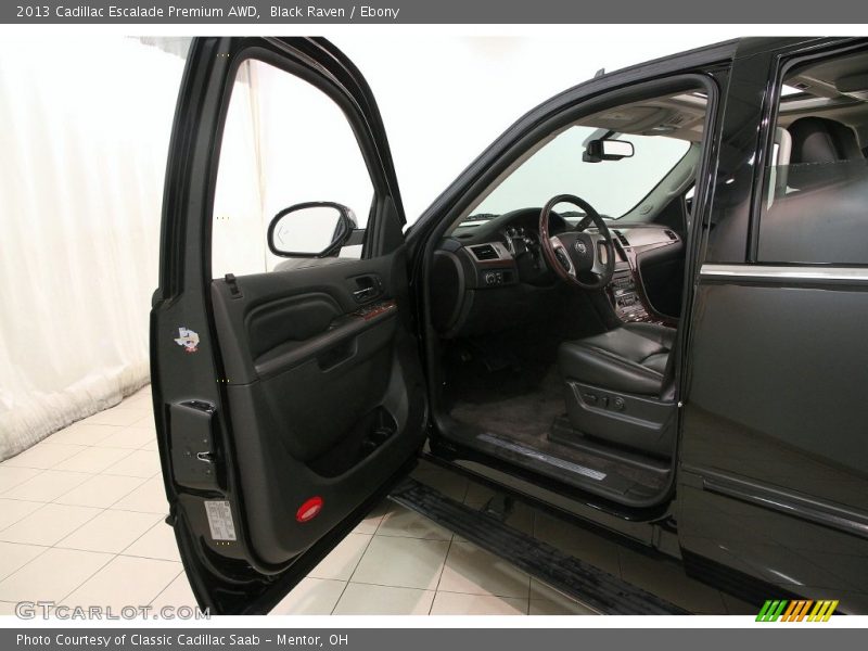 Black Raven / Ebony 2013 Cadillac Escalade Premium AWD