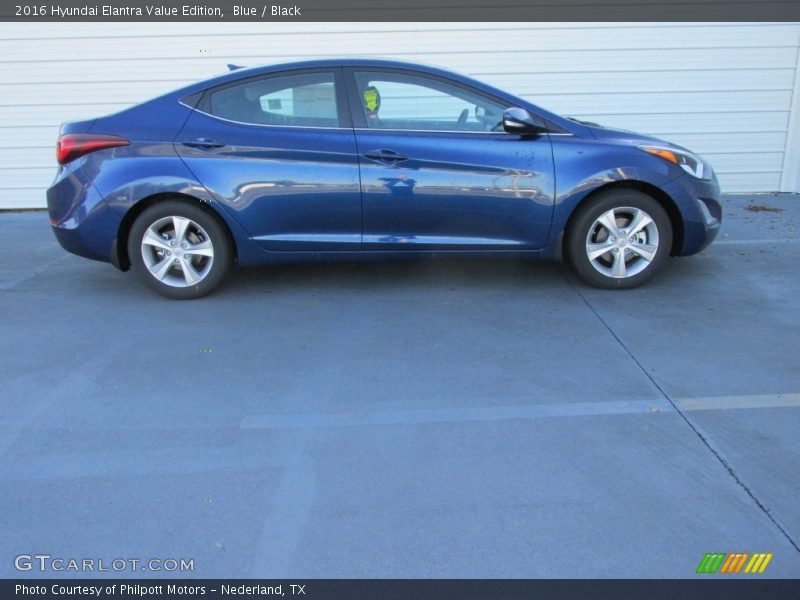 Blue / Black 2016 Hyundai Elantra Value Edition