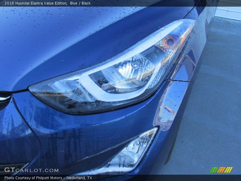 Blue / Black 2016 Hyundai Elantra Value Edition
