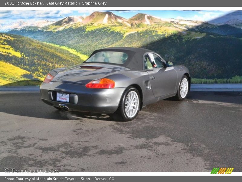 Seal Grey Metallic / Graphite Grey 2001 Porsche Boxster