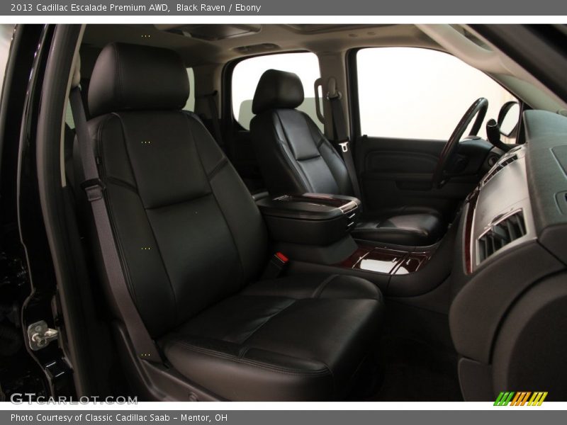 Black Raven / Ebony 2013 Cadillac Escalade Premium AWD