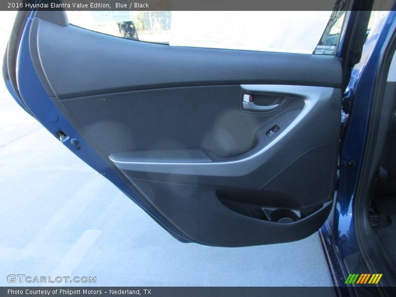 Blue / Black 2016 Hyundai Elantra Value Edition