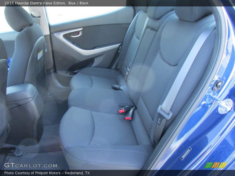 Blue / Black 2016 Hyundai Elantra Value Edition