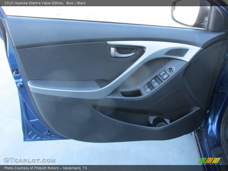 Blue / Black 2016 Hyundai Elantra Value Edition