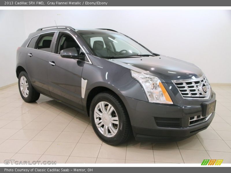 Gray Flannel Metallic / Ebony/Ebony 2013 Cadillac SRX FWD