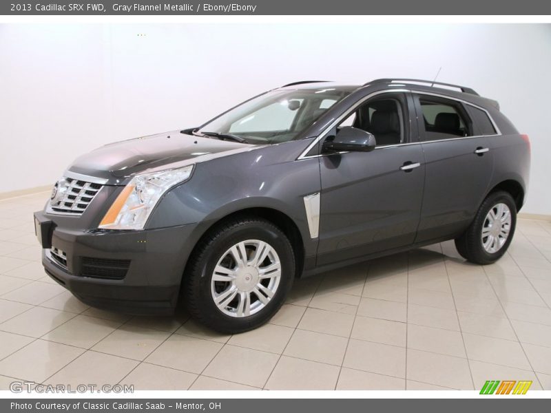 Gray Flannel Metallic / Ebony/Ebony 2013 Cadillac SRX FWD