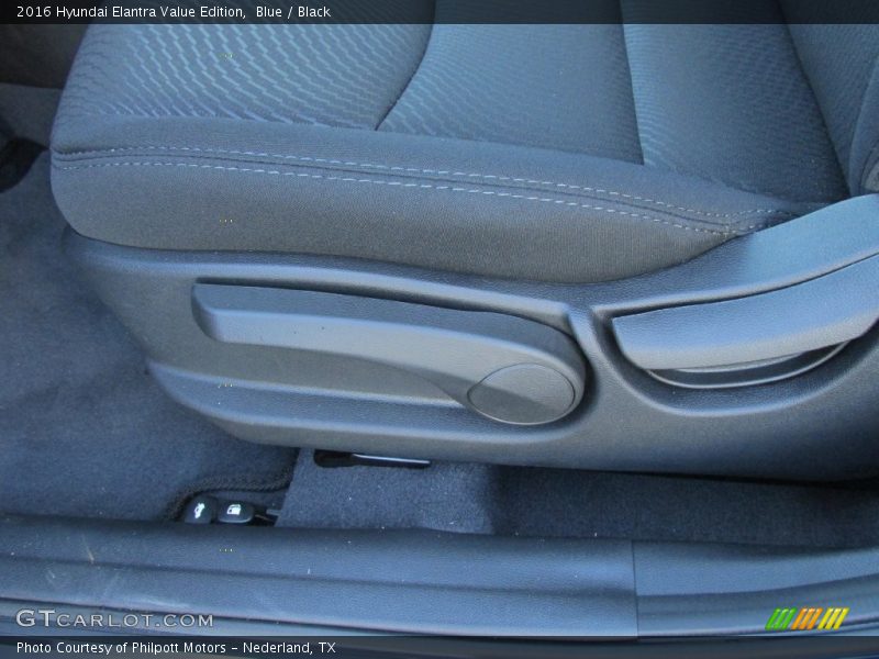 Blue / Black 2016 Hyundai Elantra Value Edition