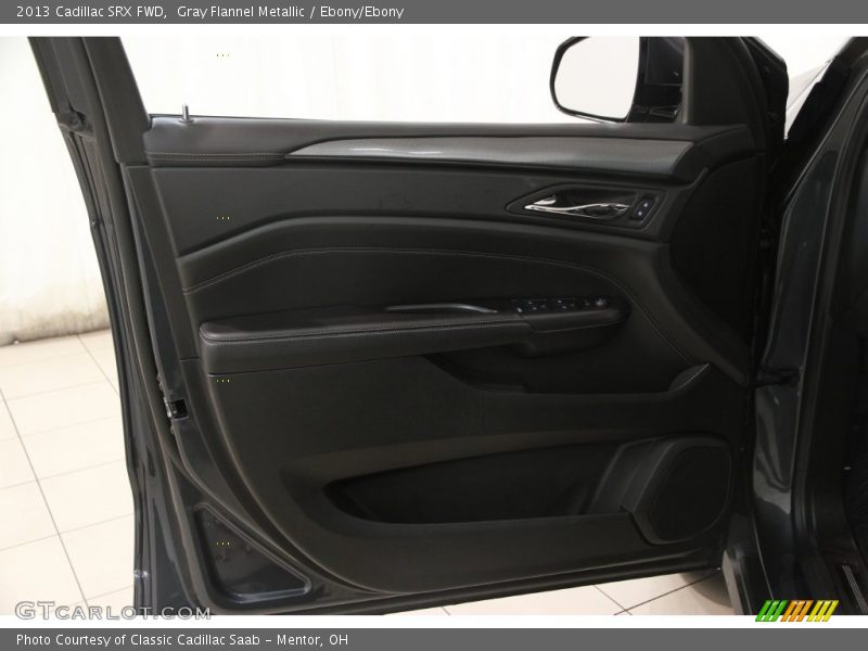 Gray Flannel Metallic / Ebony/Ebony 2013 Cadillac SRX FWD