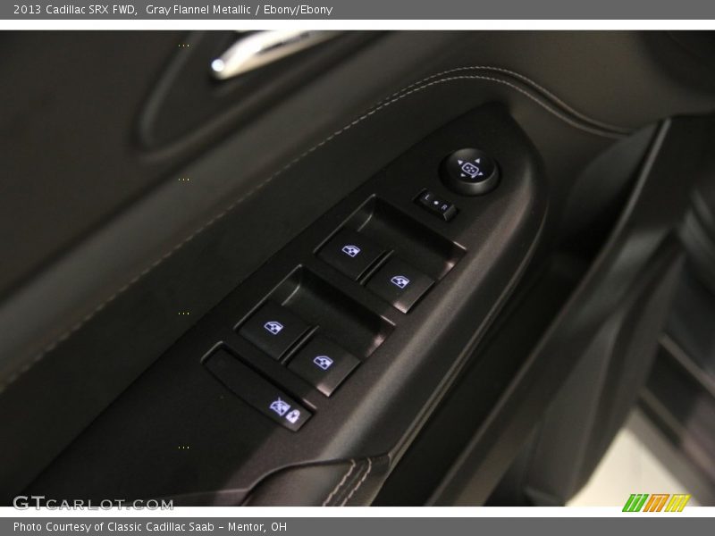 Gray Flannel Metallic / Ebony/Ebony 2013 Cadillac SRX FWD