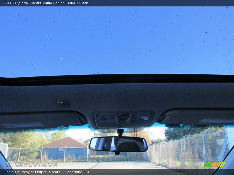 Blue / Black 2016 Hyundai Elantra Value Edition
