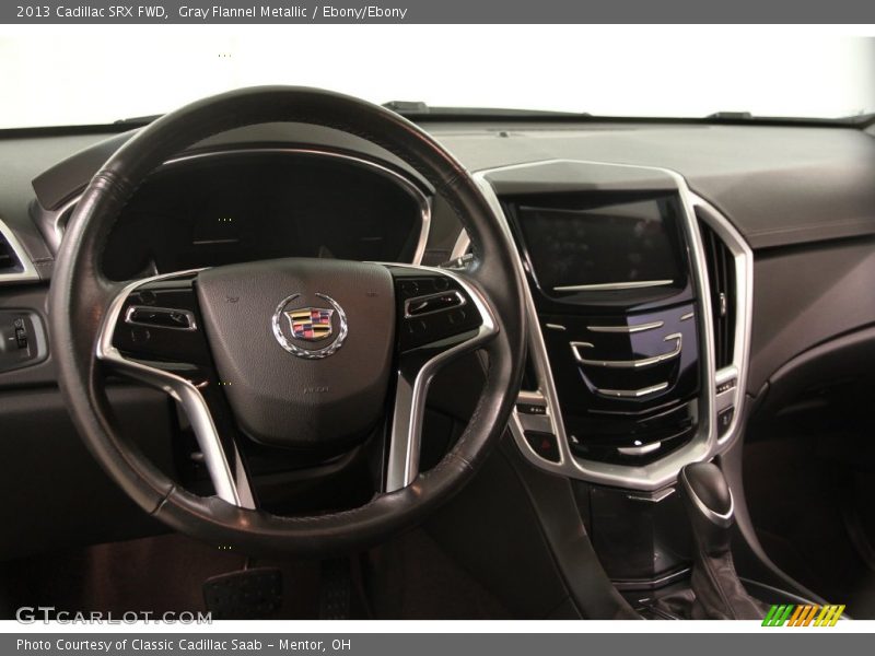 Gray Flannel Metallic / Ebony/Ebony 2013 Cadillac SRX FWD