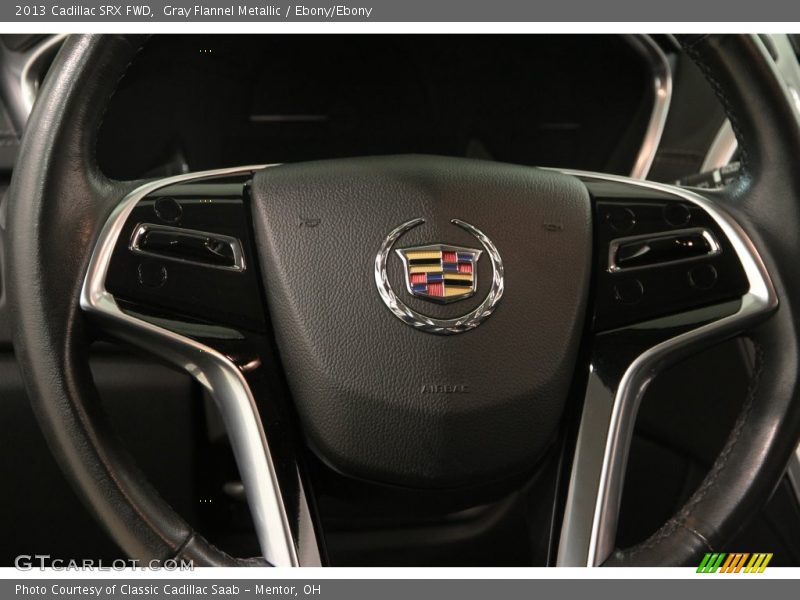 Gray Flannel Metallic / Ebony/Ebony 2013 Cadillac SRX FWD