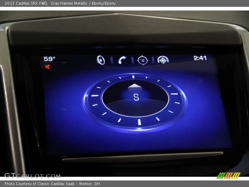 Gray Flannel Metallic / Ebony/Ebony 2013 Cadillac SRX FWD