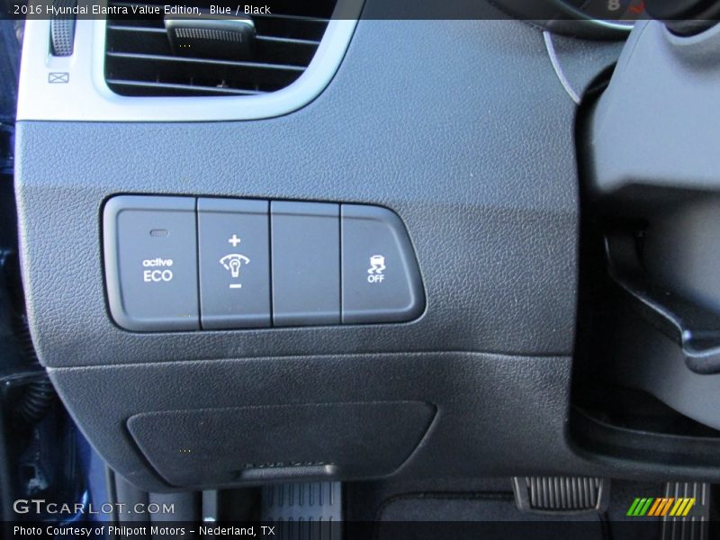 Blue / Black 2016 Hyundai Elantra Value Edition