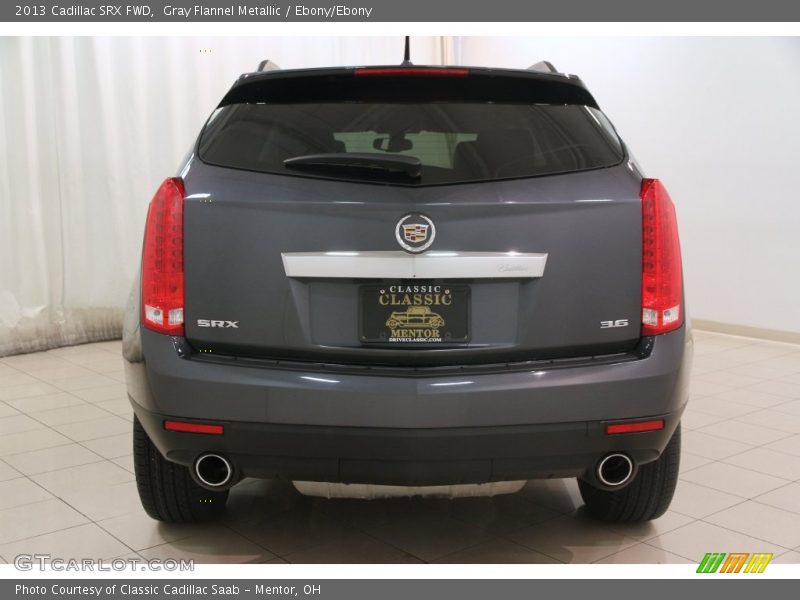 Gray Flannel Metallic / Ebony/Ebony 2013 Cadillac SRX FWD