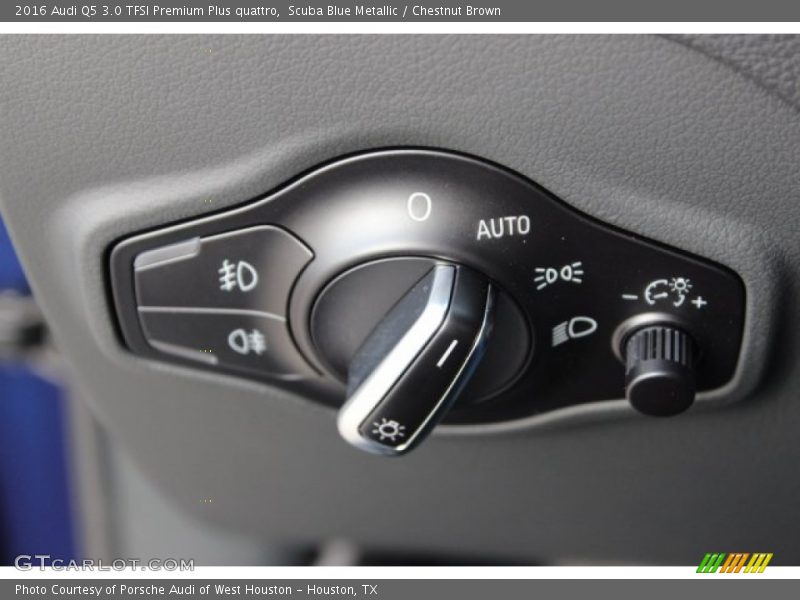Scuba Blue Metallic / Chestnut Brown 2016 Audi Q5 3.0 TFSI Premium Plus quattro