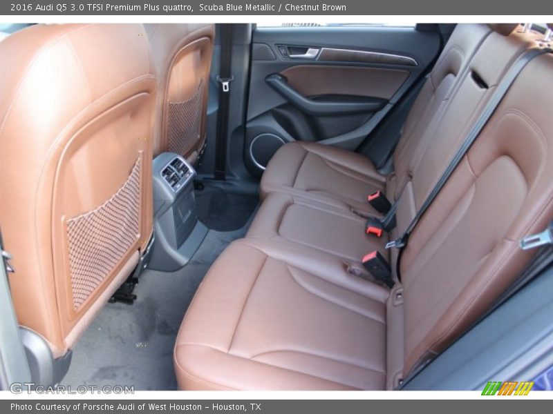 Scuba Blue Metallic / Chestnut Brown 2016 Audi Q5 3.0 TFSI Premium Plus quattro