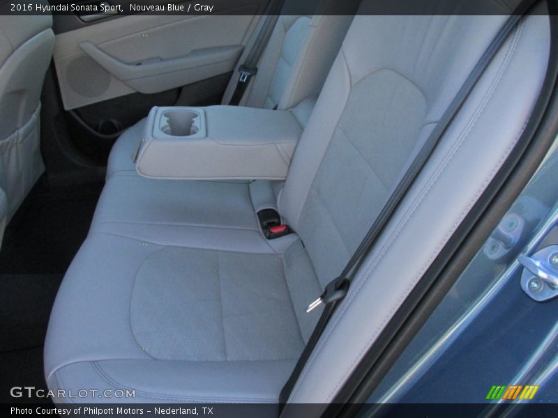 Nouveau Blue / Gray 2016 Hyundai Sonata Sport